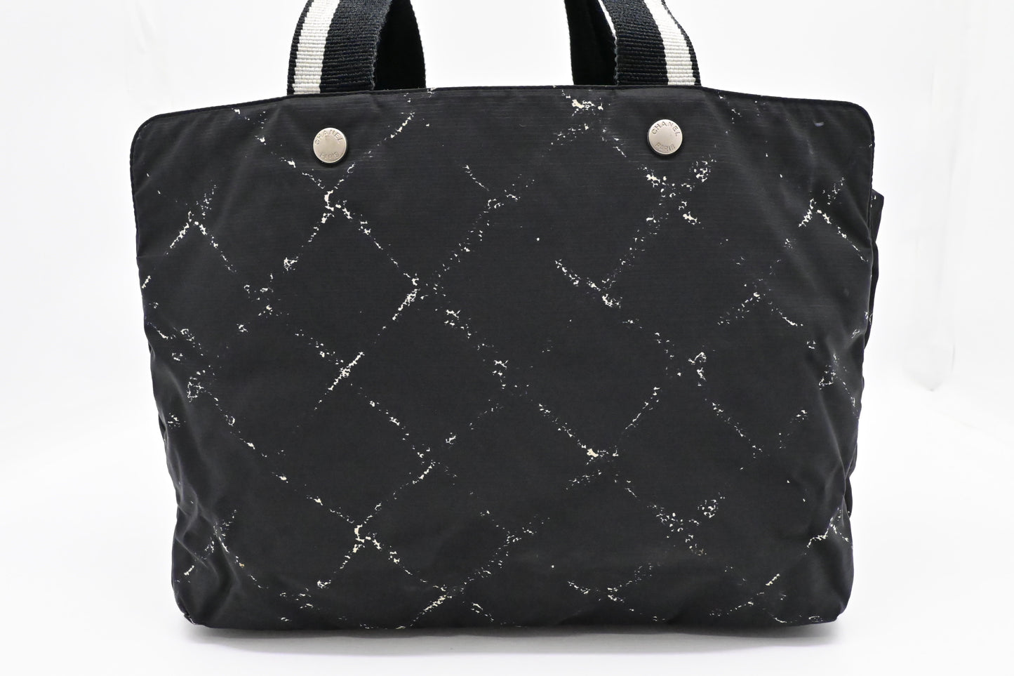 Chanel Travel Bag in Black Travel Line Canvas