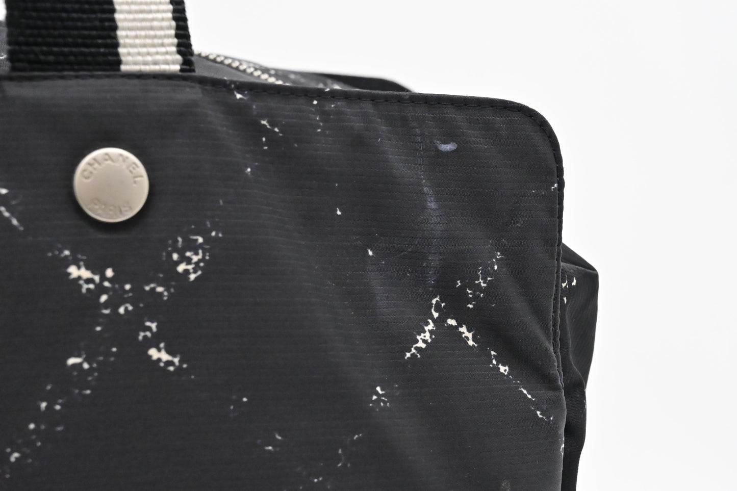 Chanel Travel Bag in Black Travel Line Canvas