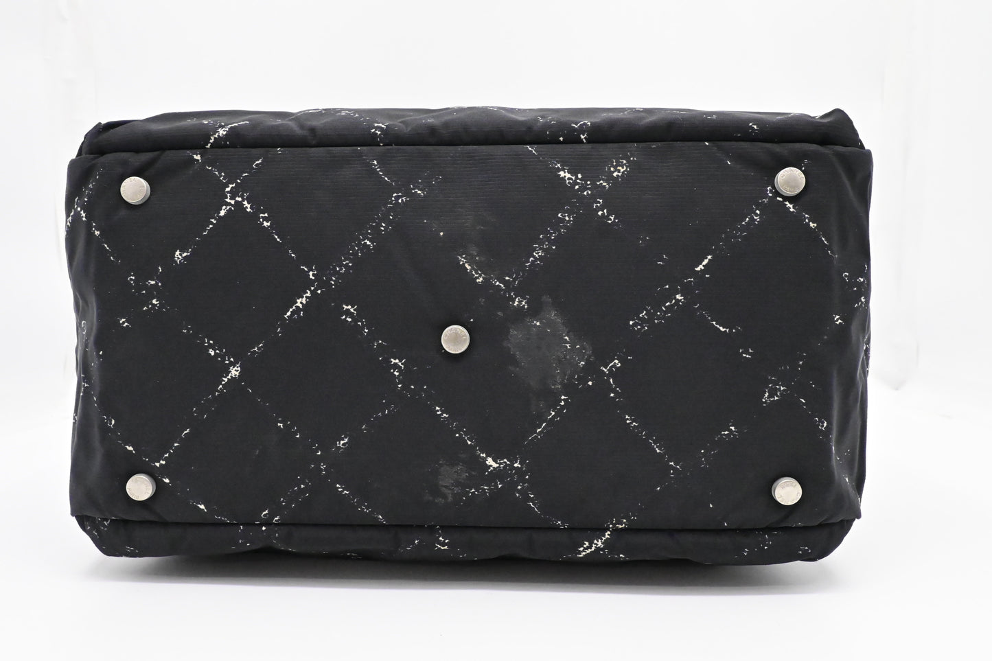Chanel Travel Bag in Black Travel Line Canvas