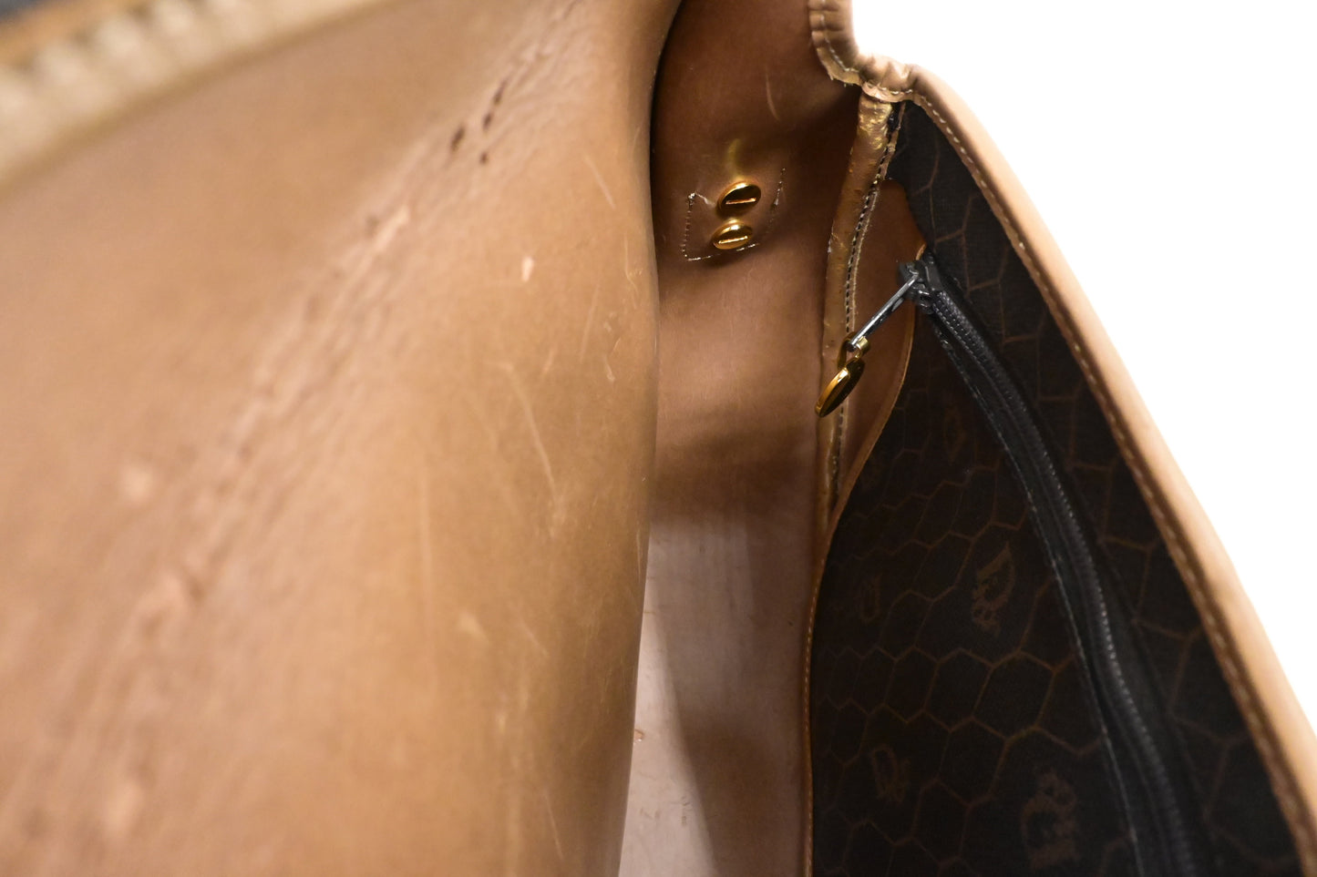 Dior Crossbody in Black Honeycomb Canvas