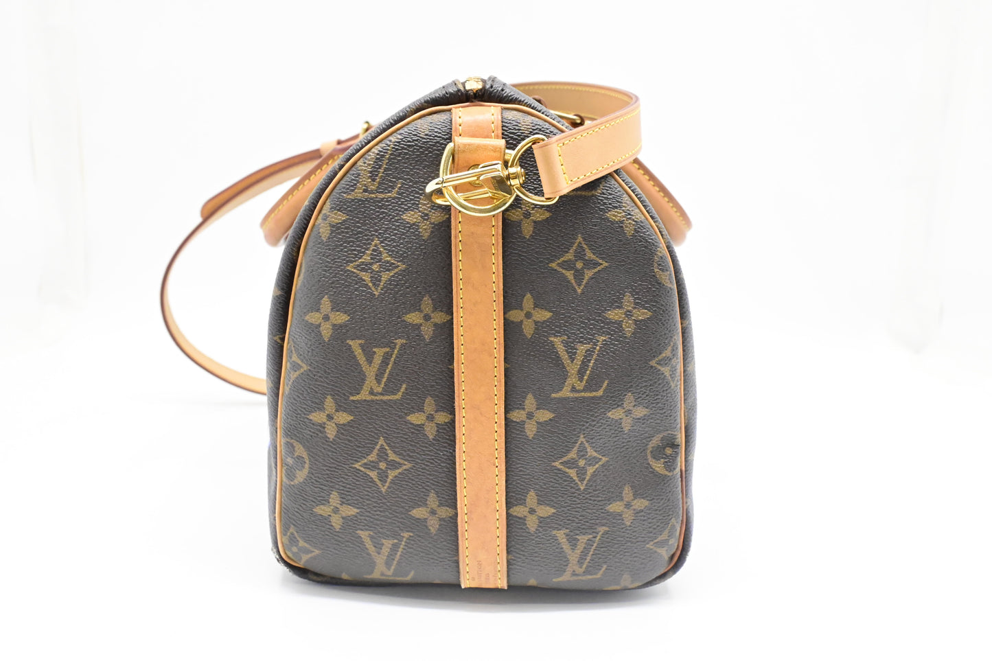 Louis Vuitton Speedy 30 Bandouliere in Love Lock Monogram Canvas