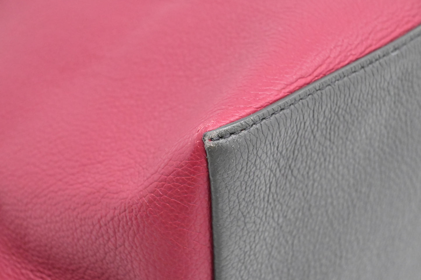 Louis Vuitton Lockme Go Tote in Pink Red Leather