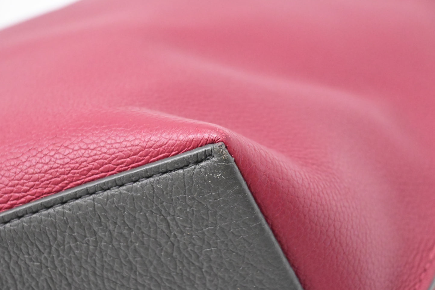 Louis Vuitton Lockme Go Tote in Pink Red Leather
