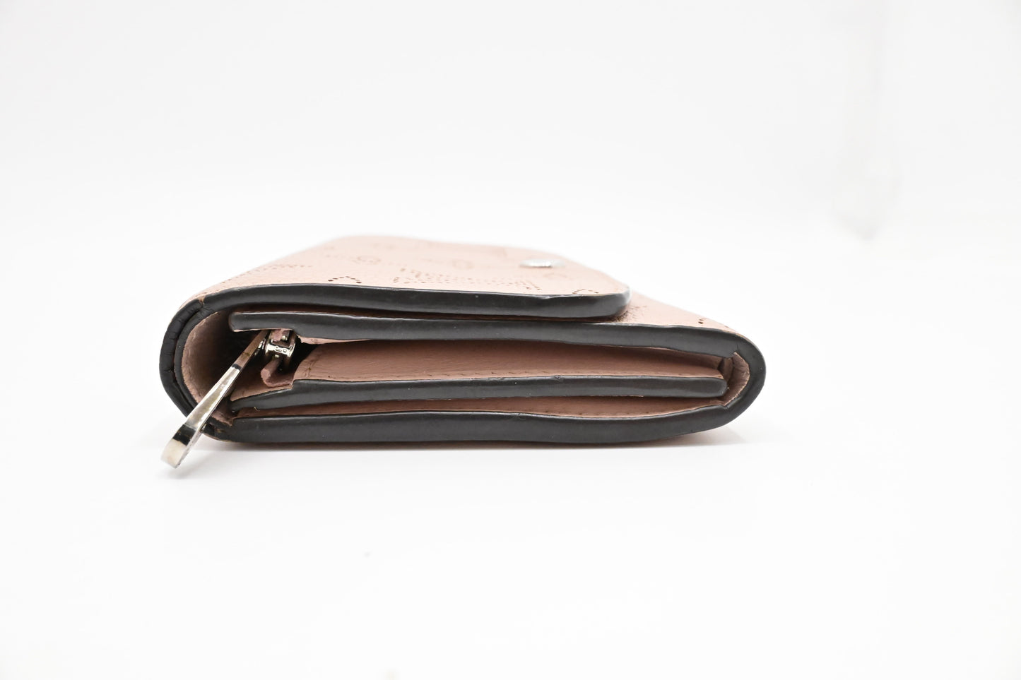 Louis Vuitton Iris Compact Wallet in Rose Jasmin Mahina Leather