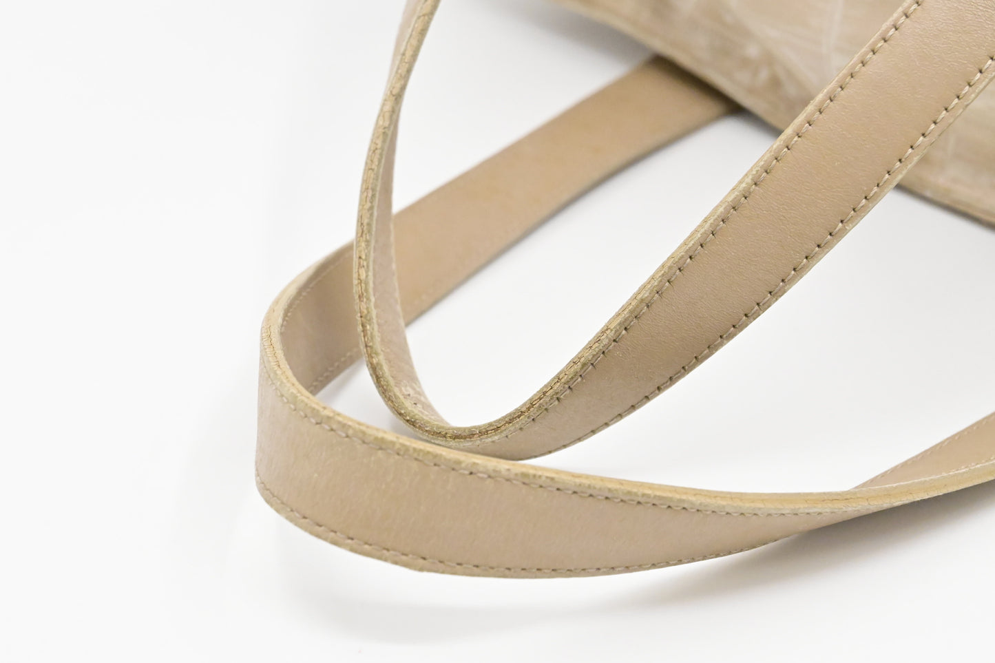 Chanel New Travel Line Zip Tote in Champagne Canvas