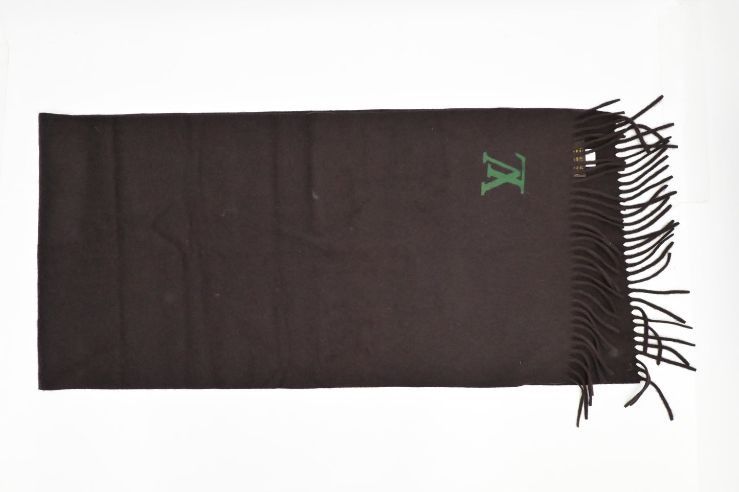 Louis Vuitton Scarf in Brown Cashmere