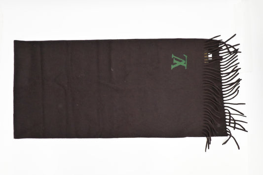 Louis Vuitton Scarf in Brown Cashmere