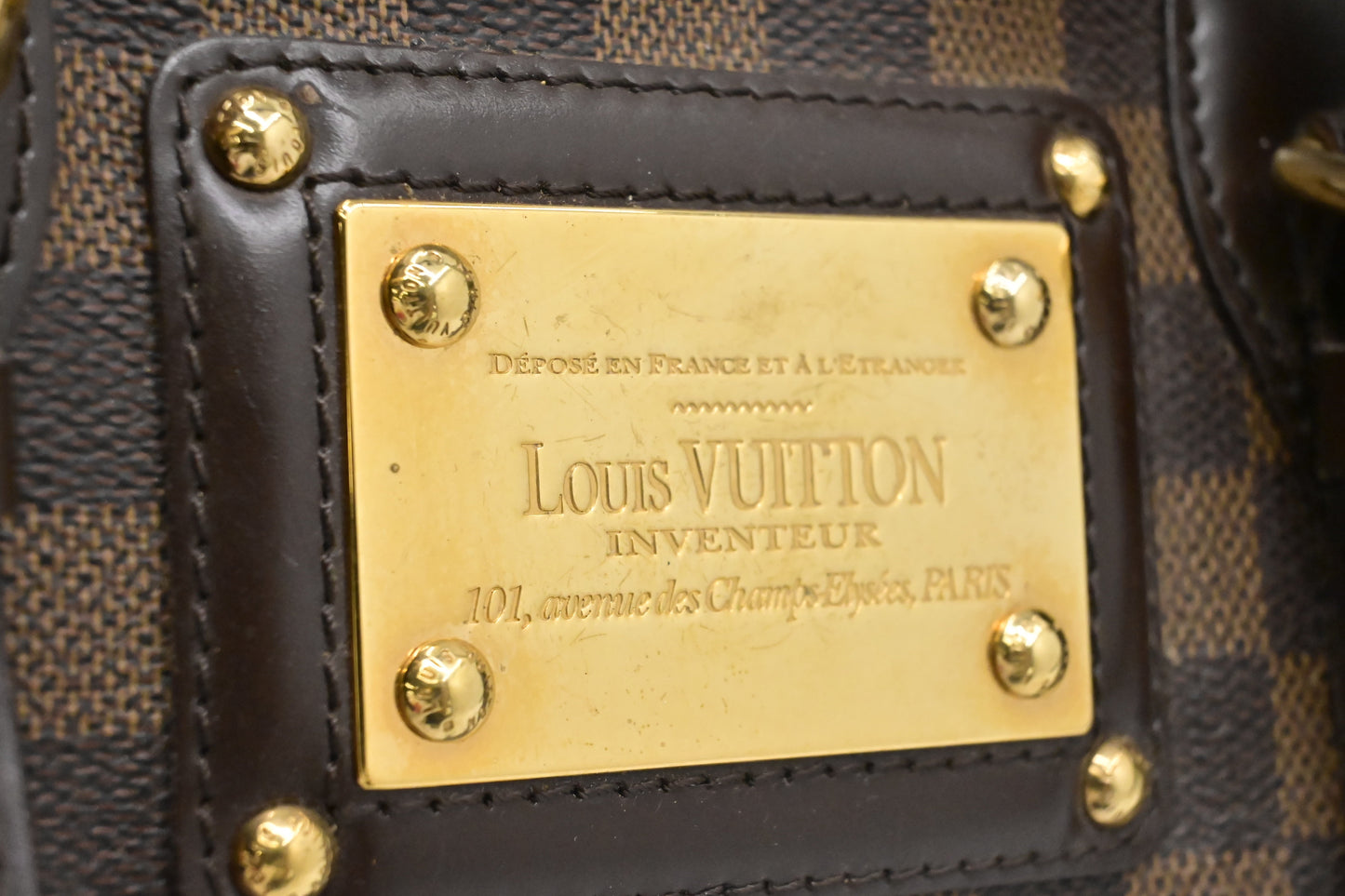 Louis Vuitton Berkeley in Damier Ebene Canvas