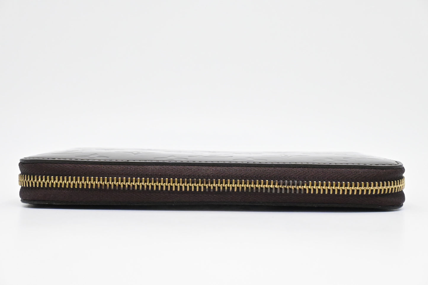 Louis Vuitton Long Zippy Wallet in Amarante Vernis Leather