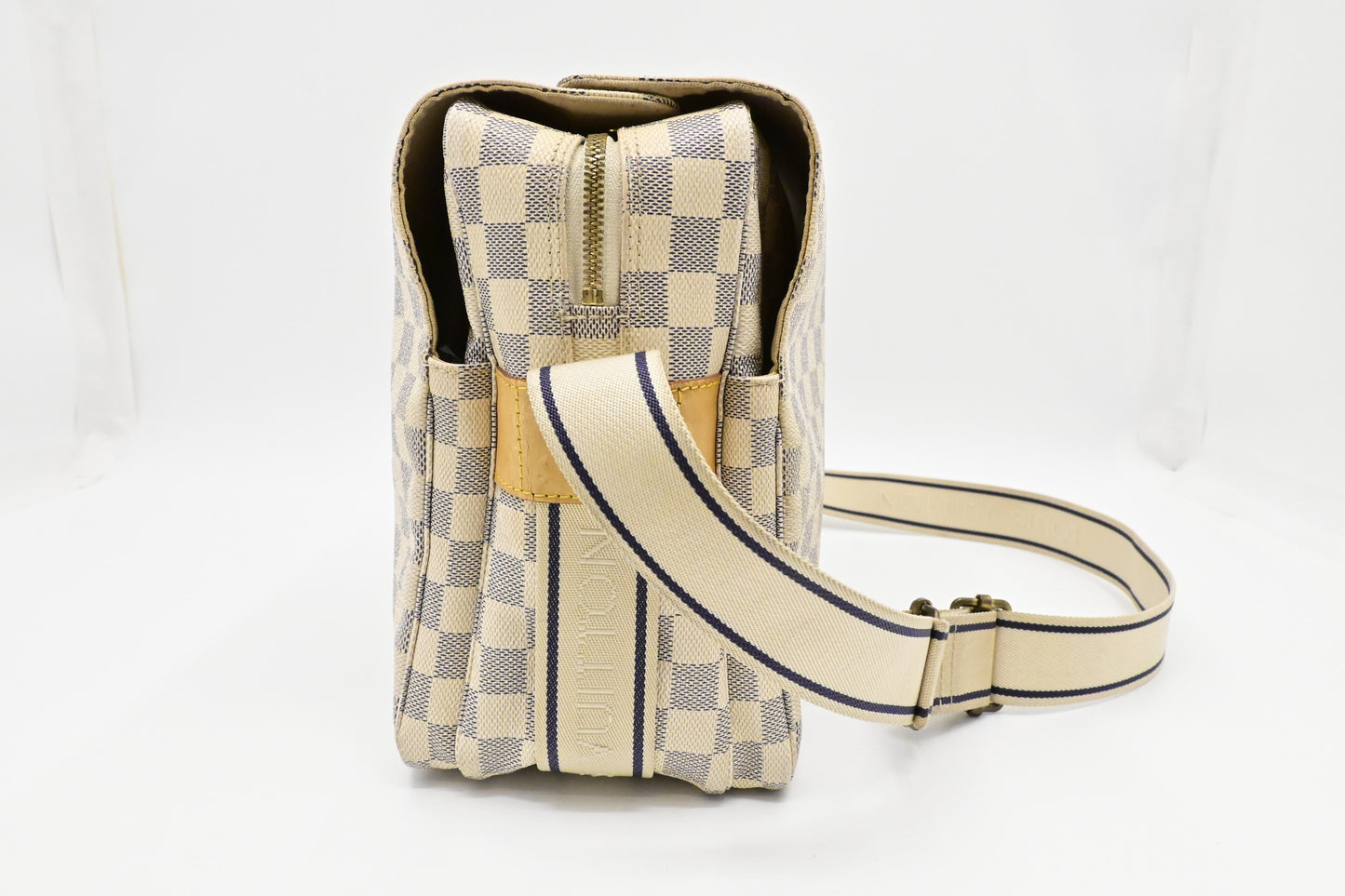 Louis Vuitton Naviglio in Damier Azur Canvas