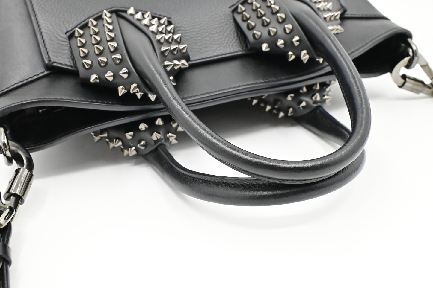 Louboutin Eloise 2-Way Bag in Black Leather