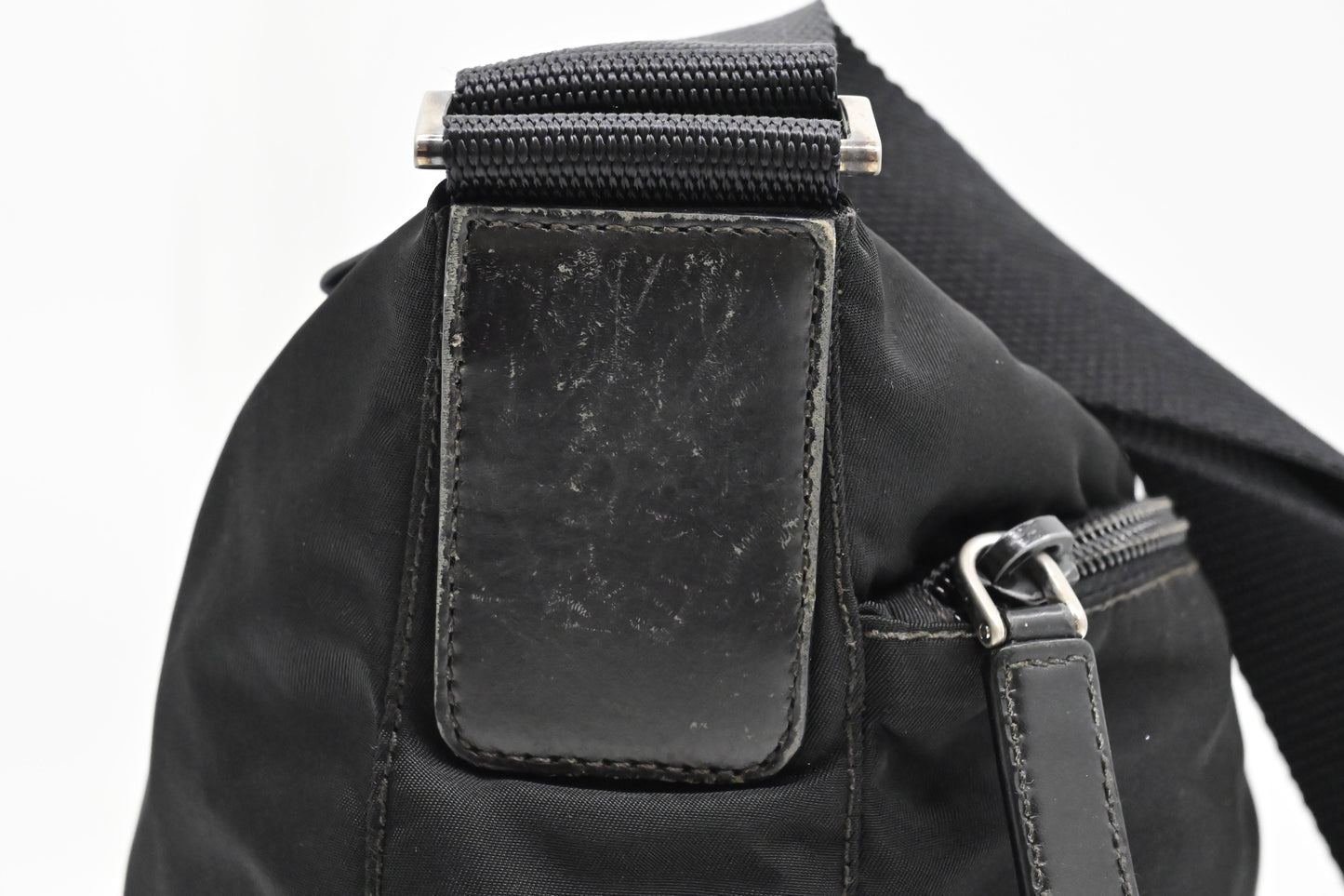 Prada Crossbody in Black Nylon Canvas