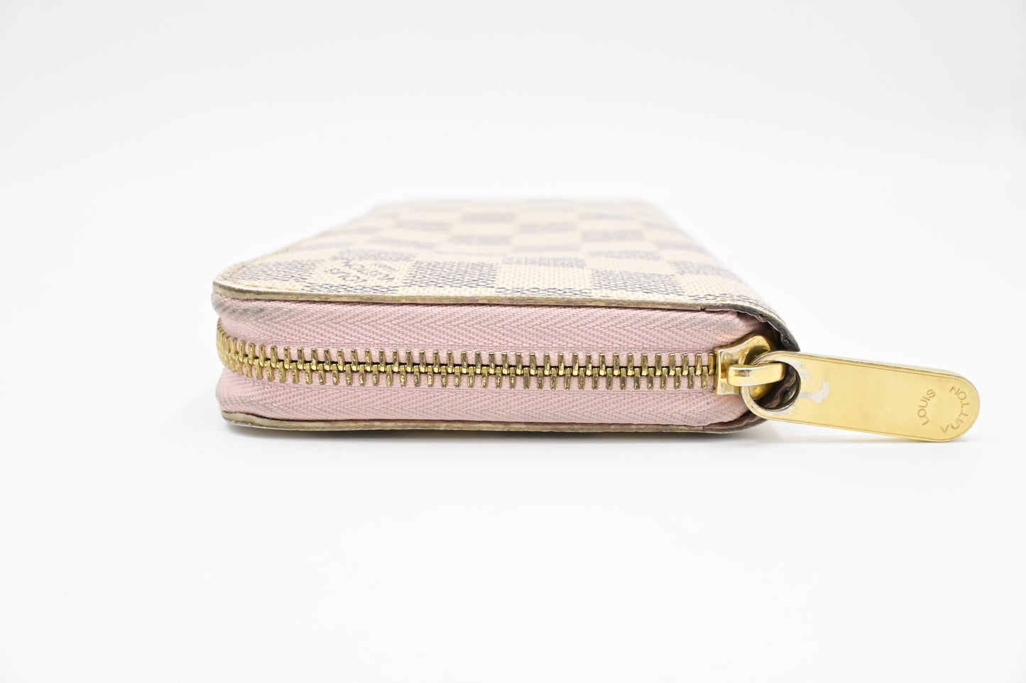 Louis Vuitton Long Zippy Wallet in Damier Azur Canvas