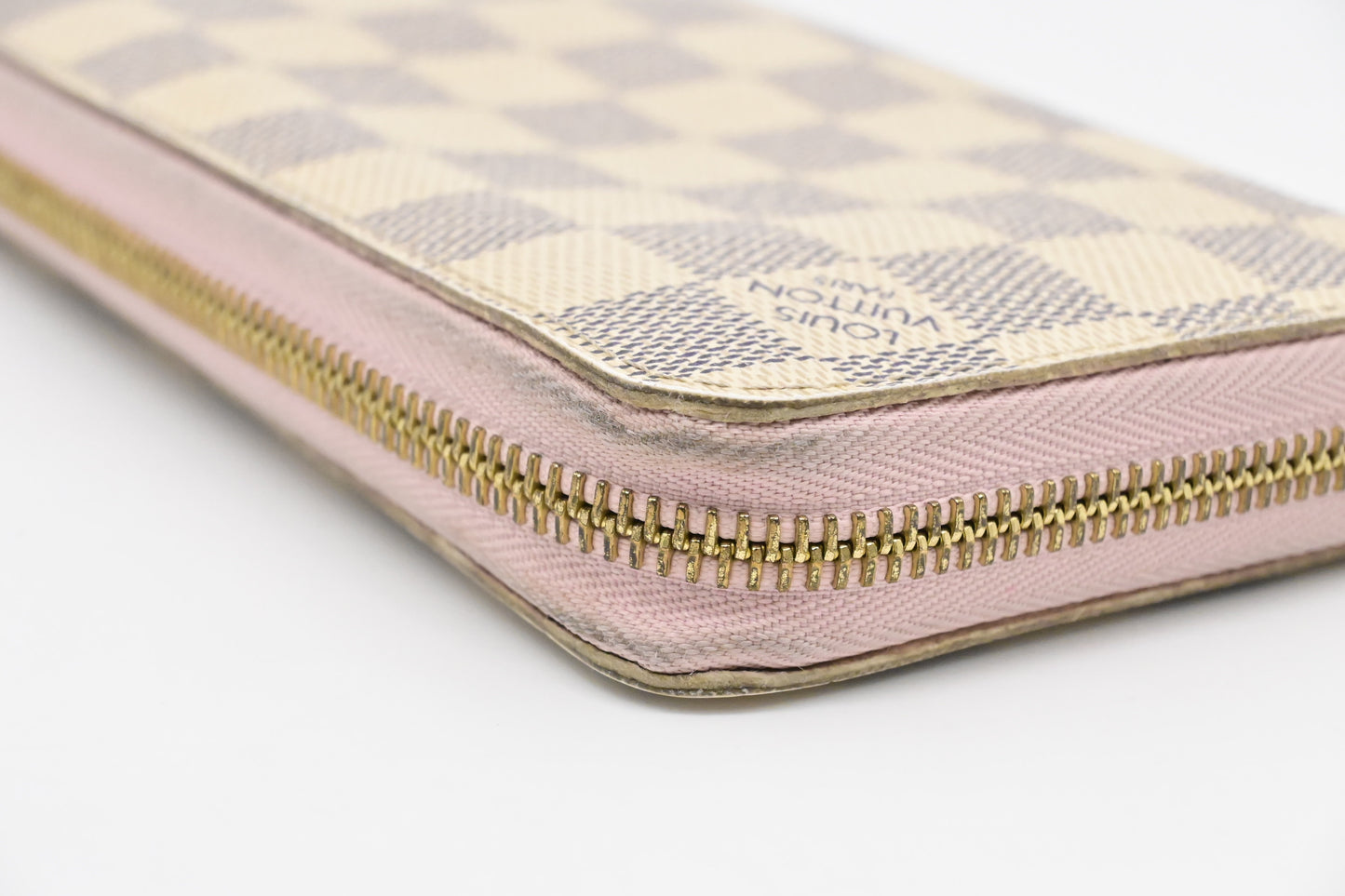 Louis Vuitton Long Zippy Wallet in Damier Azur Canvas