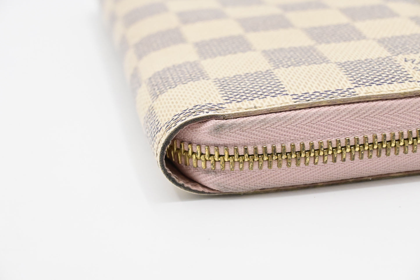 Louis Vuitton Long Zippy Wallet in Damier Azur Canvas