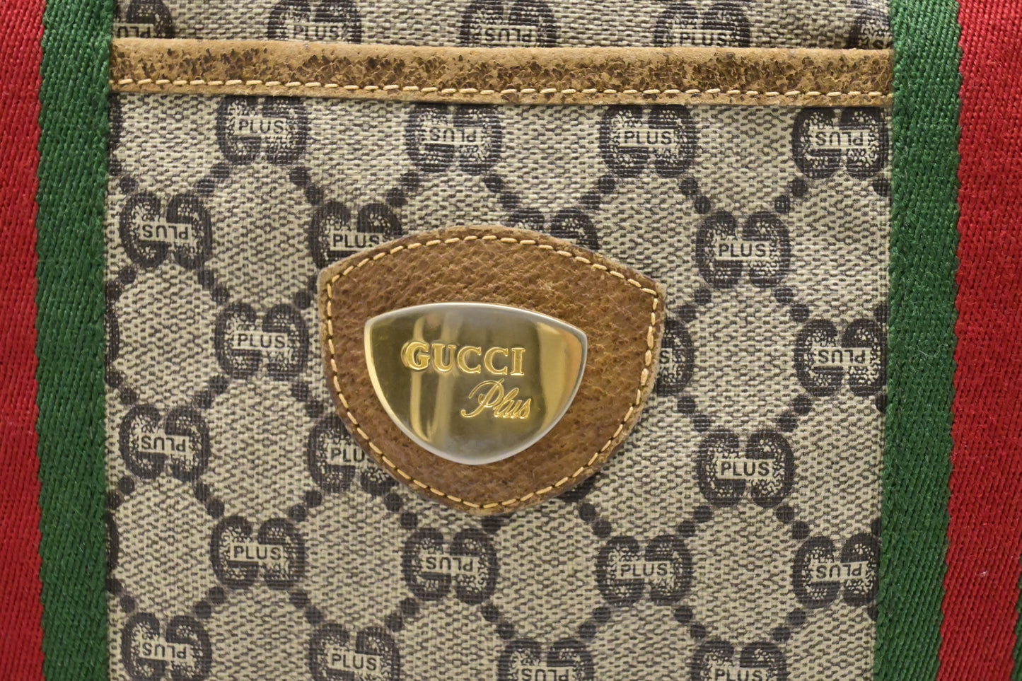 Gucci Plus Zip Tote in GG Plus Coated Canvas