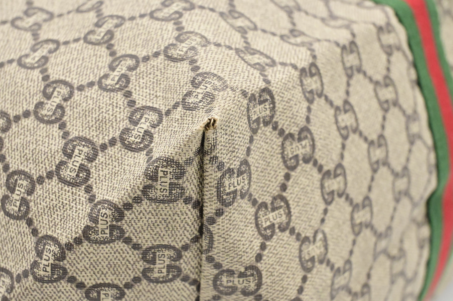 Gucci Plus Zip Tote in GG Plus Coated Canvas