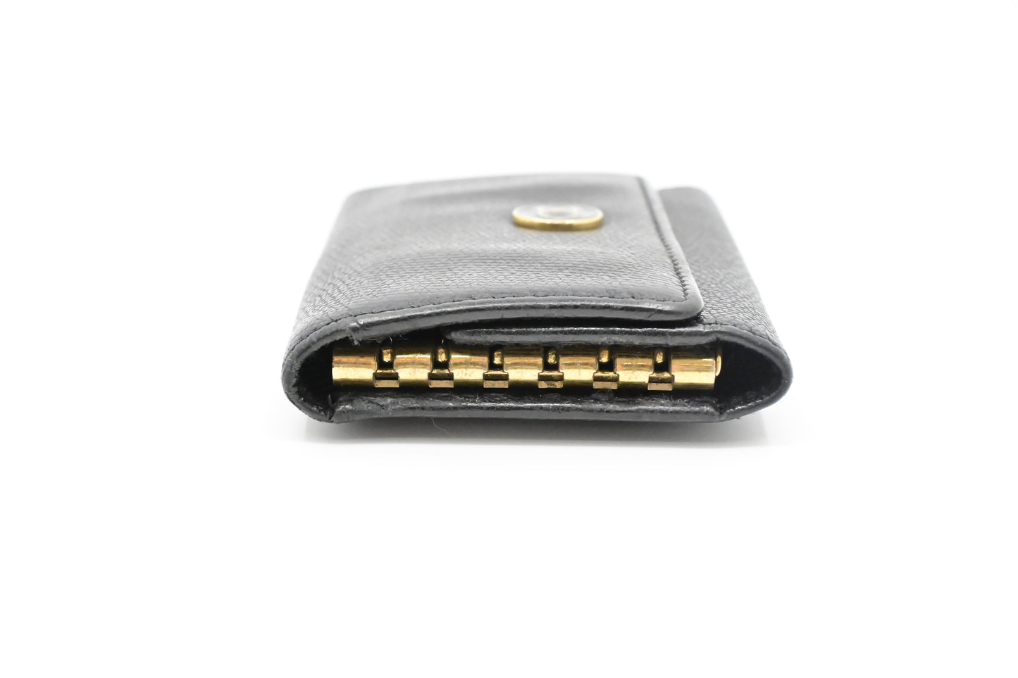 Chanel Key Case in Black Leather
