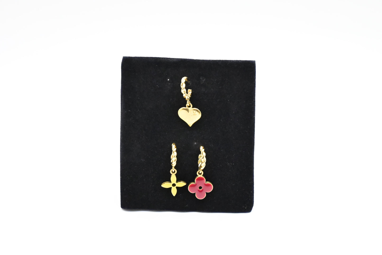 Louis Vuitton Sweet Monogram 3 Earrings