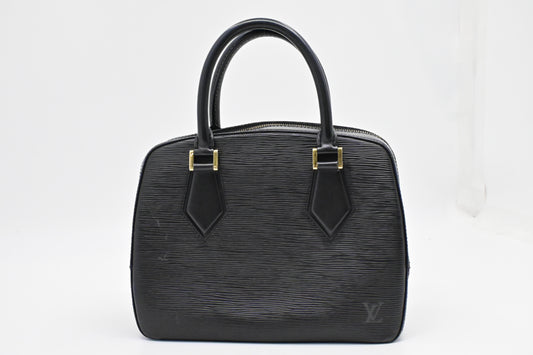 Louis Vuitton Sablon in Black Epi Leather