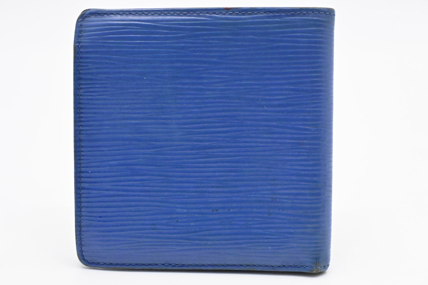 Louis Vuitton Marco Wallet in Blue Epi Leather