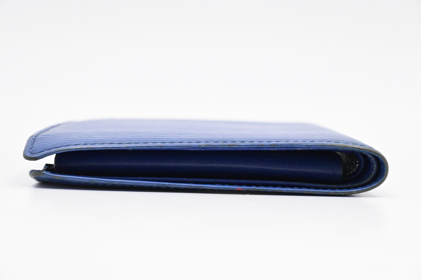 Louis Vuitton Marco Wallet in Blue Epi Leather