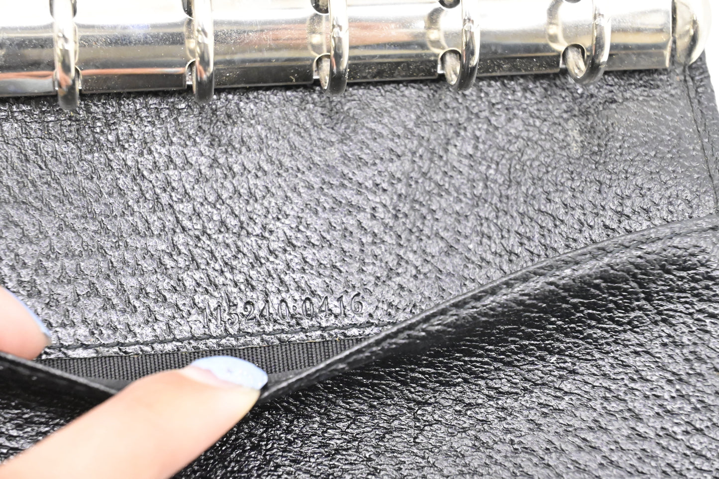Gucci Agenda in Black Leather