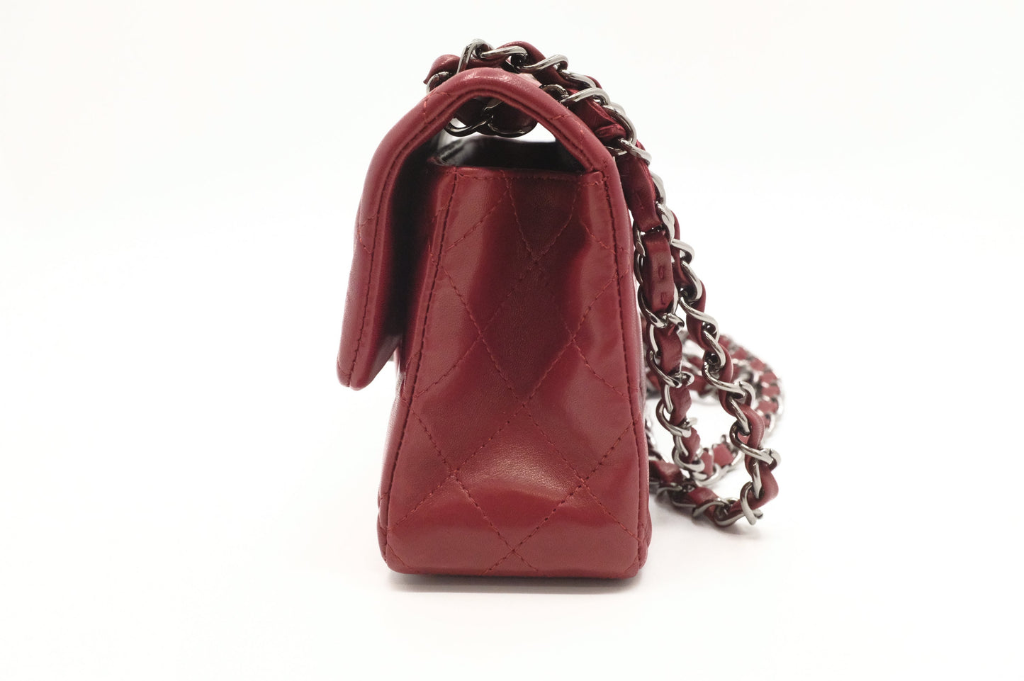 Chanel Mini Flap in Red Leather