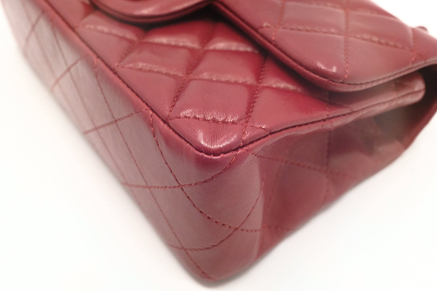 Chanel Mini Flap in Red Leather