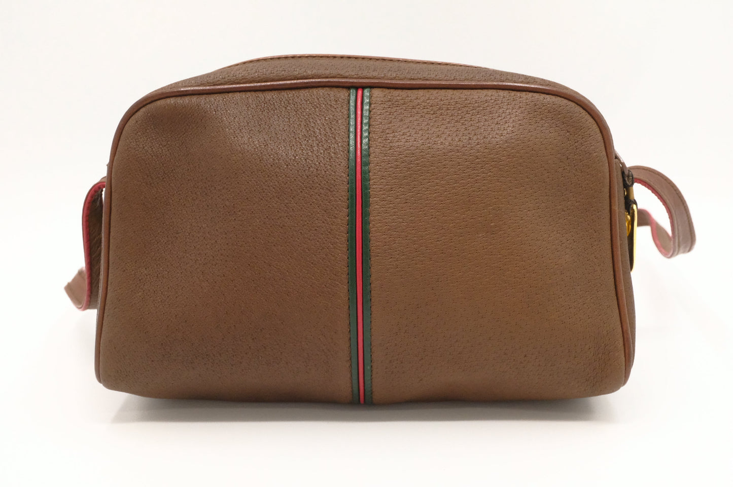 Gucci Crossbody Bag in Brown Leather