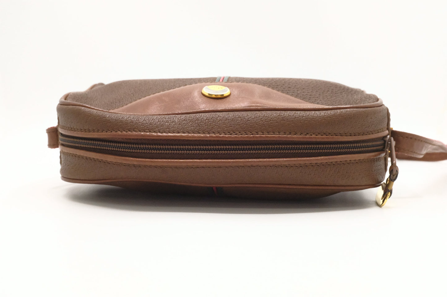Gucci Crossbody Bag in Brown Leather