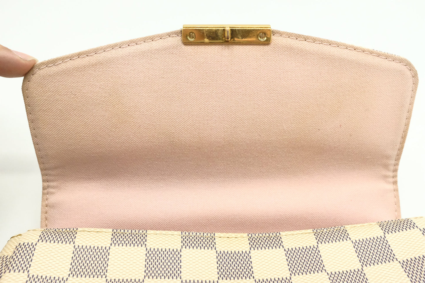 Louis Vuitton Croisette in Damier Azur Canvas
