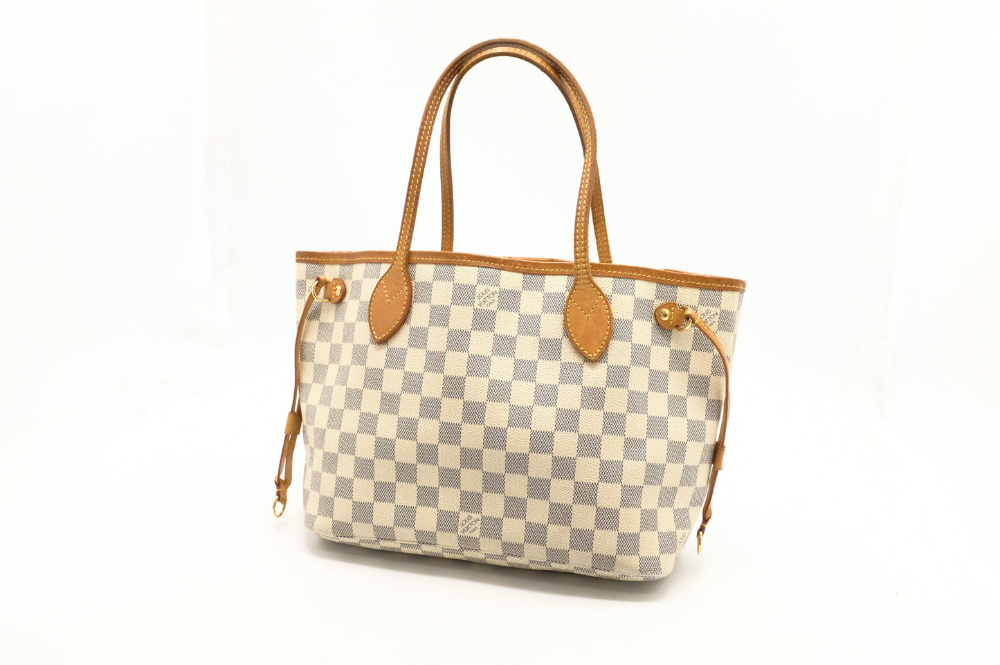 Louis Vuitton Neverfull PM in Damier Azur Canvas