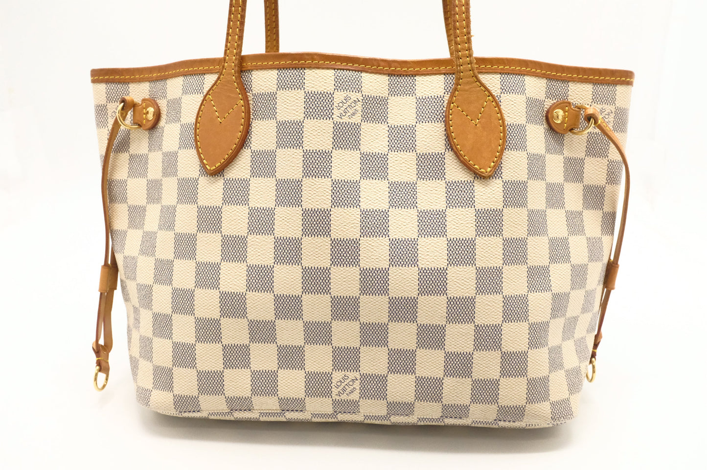 Louis Vuitton Neverfull PM in Damier Azur Canvas