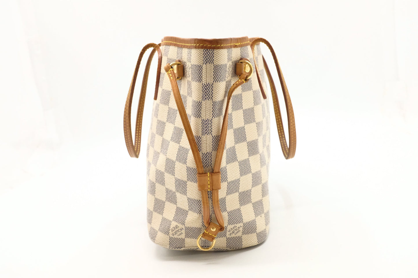 Louis Vuitton Neverfull PM in Damier Azur Canvas