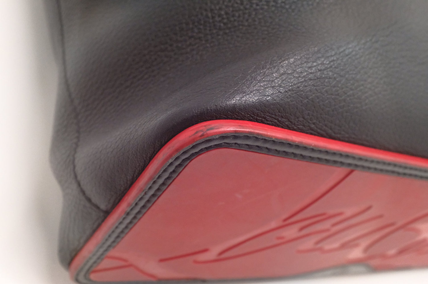 Louboutin Cabata in Black Leather