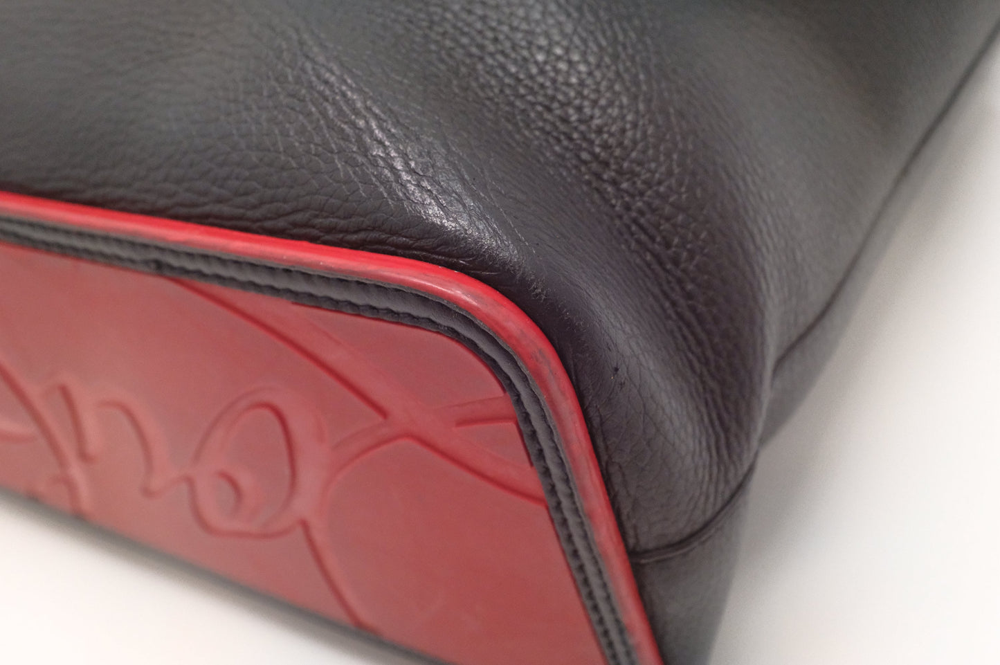 Louboutin Cabata in Black Leather