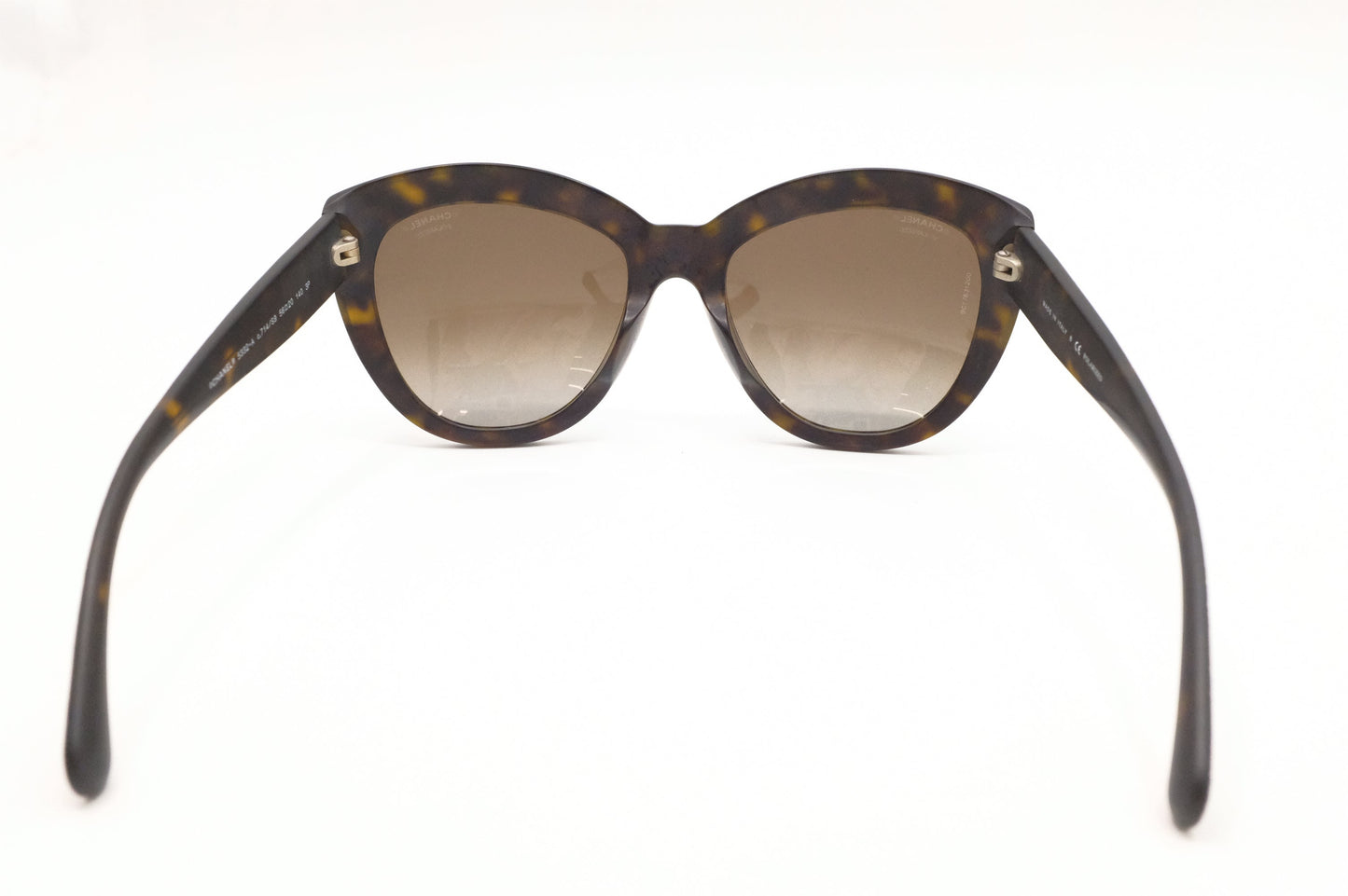 Chanel Sunglasses in Black Tortoise Shell PVC