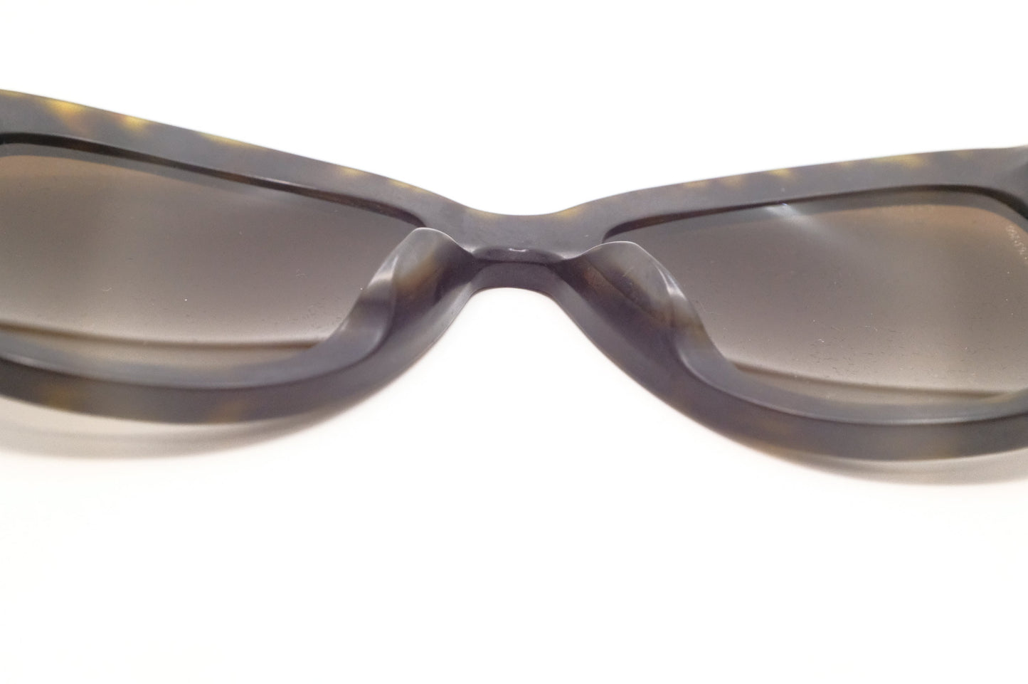 Chanel Sunglasses in Black Tortoise Shell PVC
