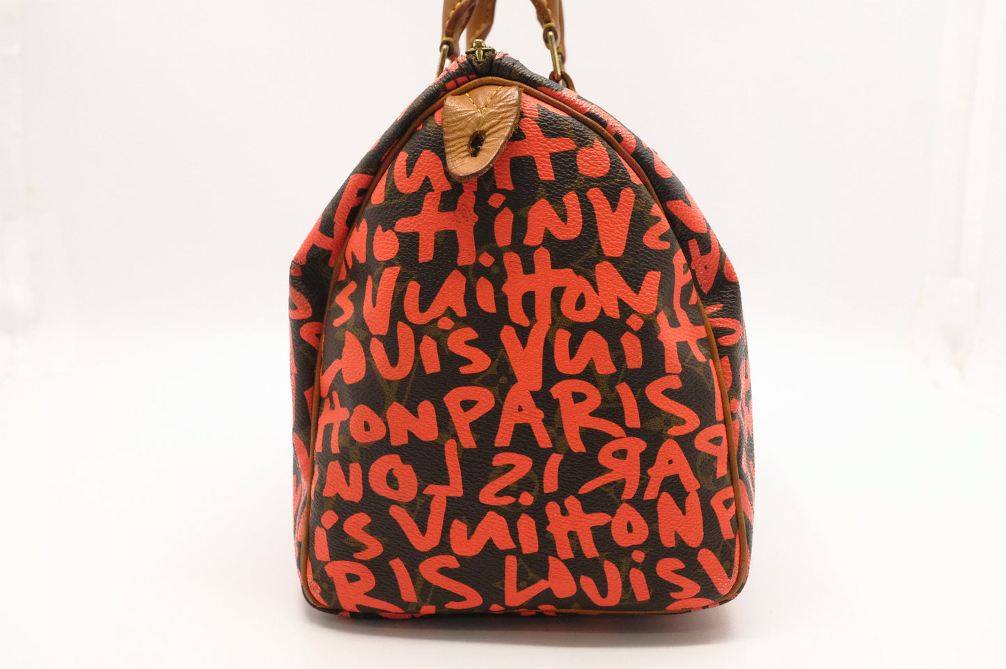 Louis Vuitton x Stephen Sprouse Speedy 30 in Orange Graffiti Canvas