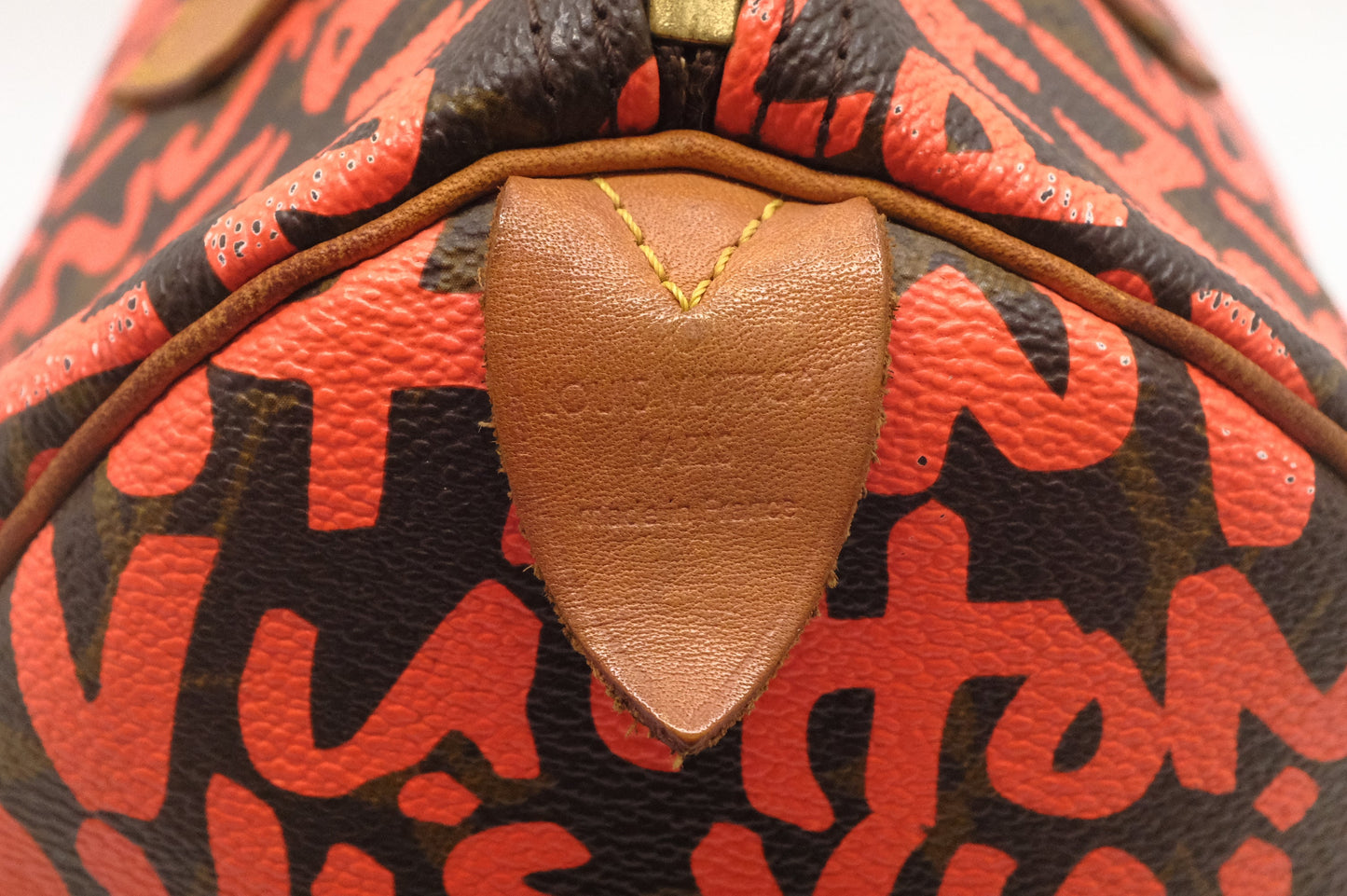 Louis Vuitton x Stephen Sprouse Speedy 30 in Orange Graffiti Canvas