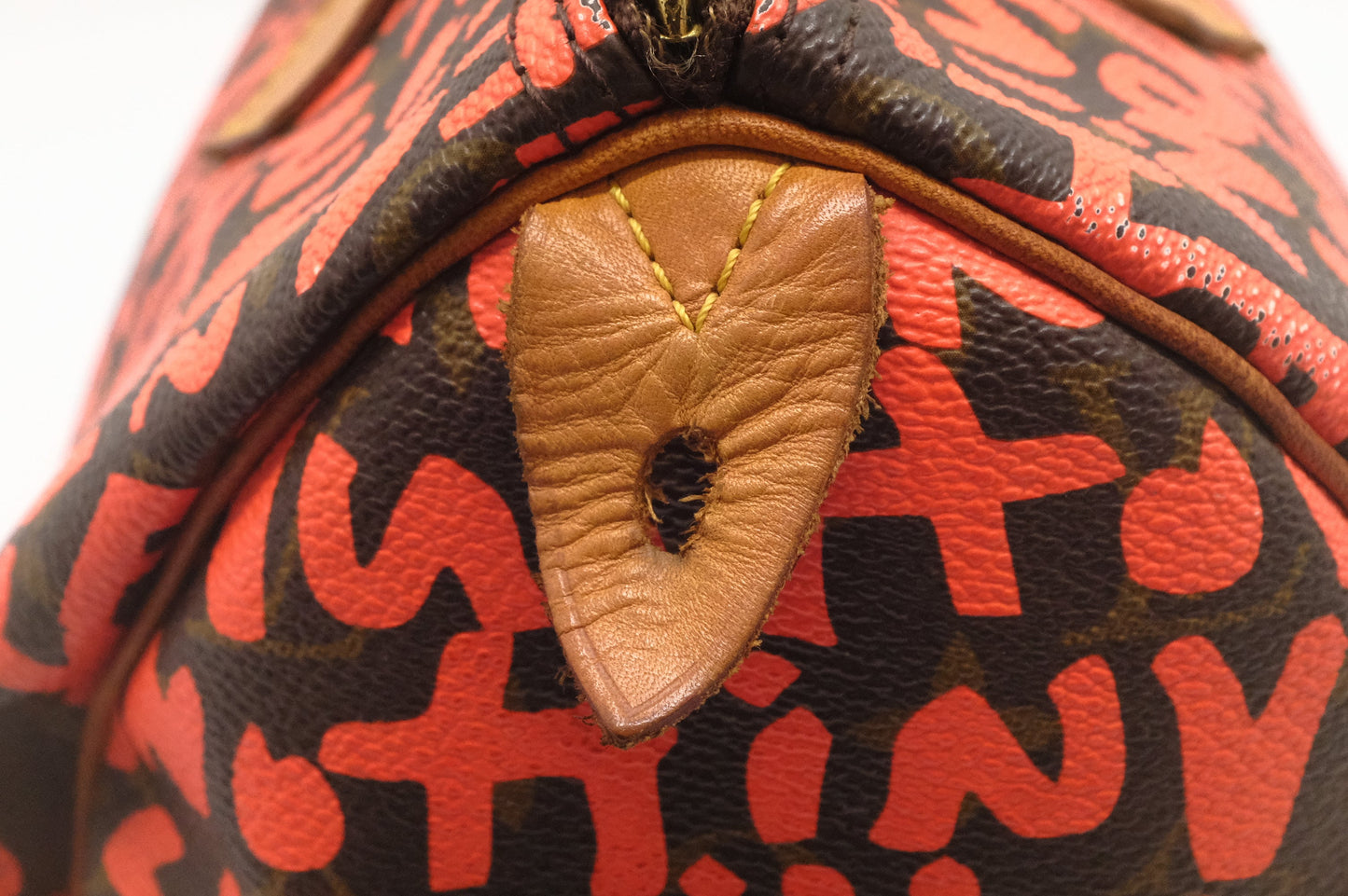 Louis Vuitton x Stephen Sprouse Speedy 30 in Orange Graffiti Canvas