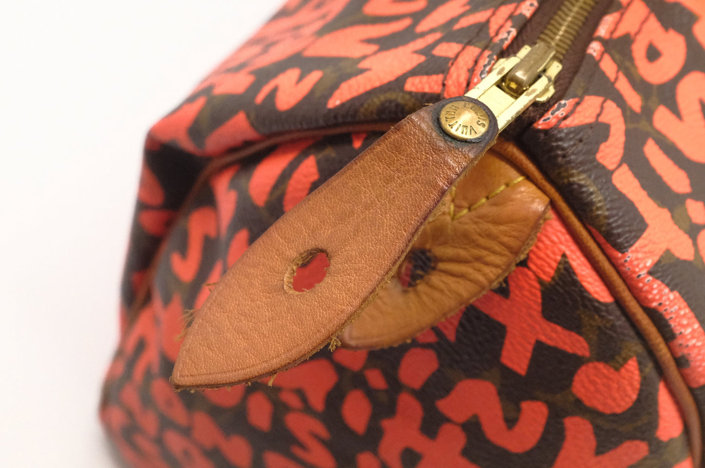 Louis Vuitton x Stephen Sprouse Speedy 30 in Orange Graffiti Canvas
