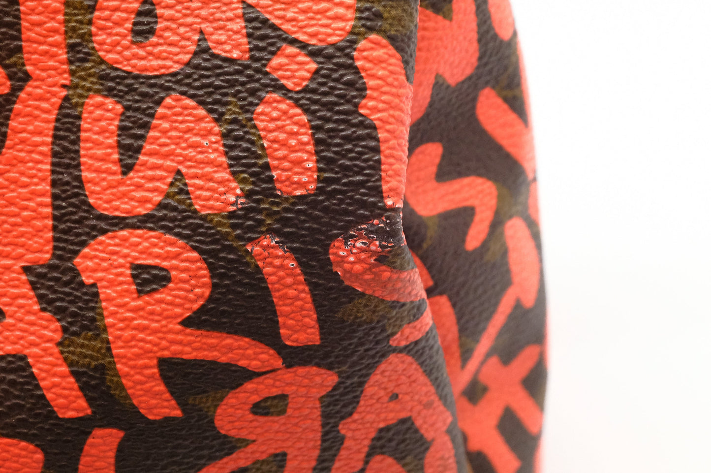 Louis Vuitton x Stephen Sprouse Speedy 30 in Orange Graffiti Canvas