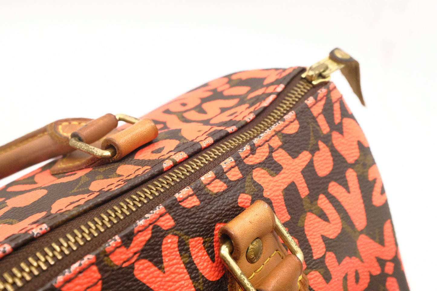Louis Vuitton x Stephen Sprouse Speedy 30 in Orange Graffiti Canvas