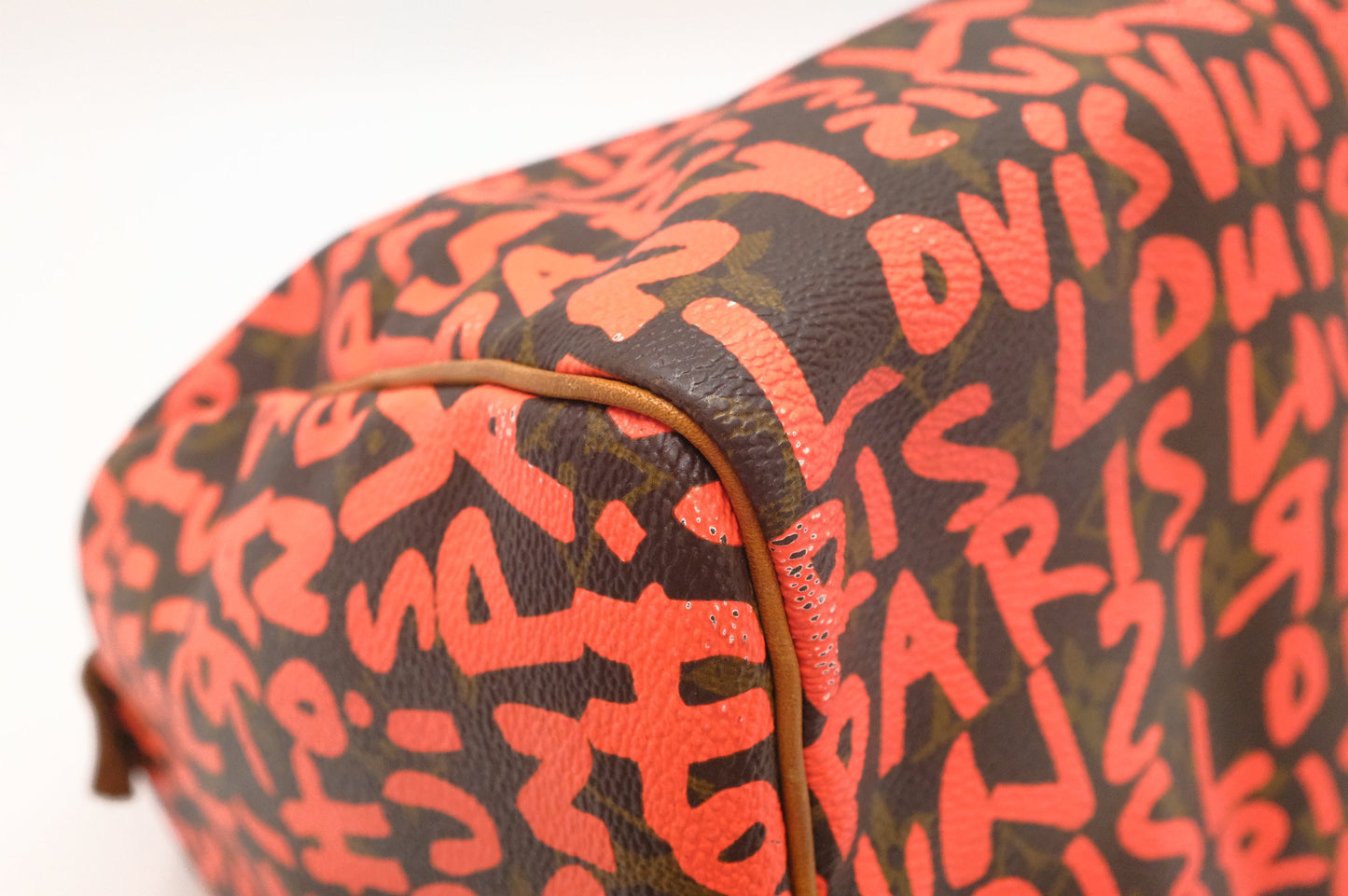 Louis Vuitton x Stephen Sprouse Speedy 30 in Orange Graffiti Canvas