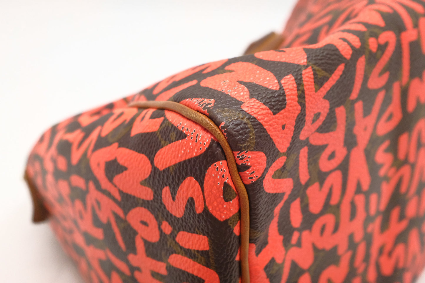 Louis Vuitton x Stephen Sprouse Speedy 30 in Orange Graffiti Canvas