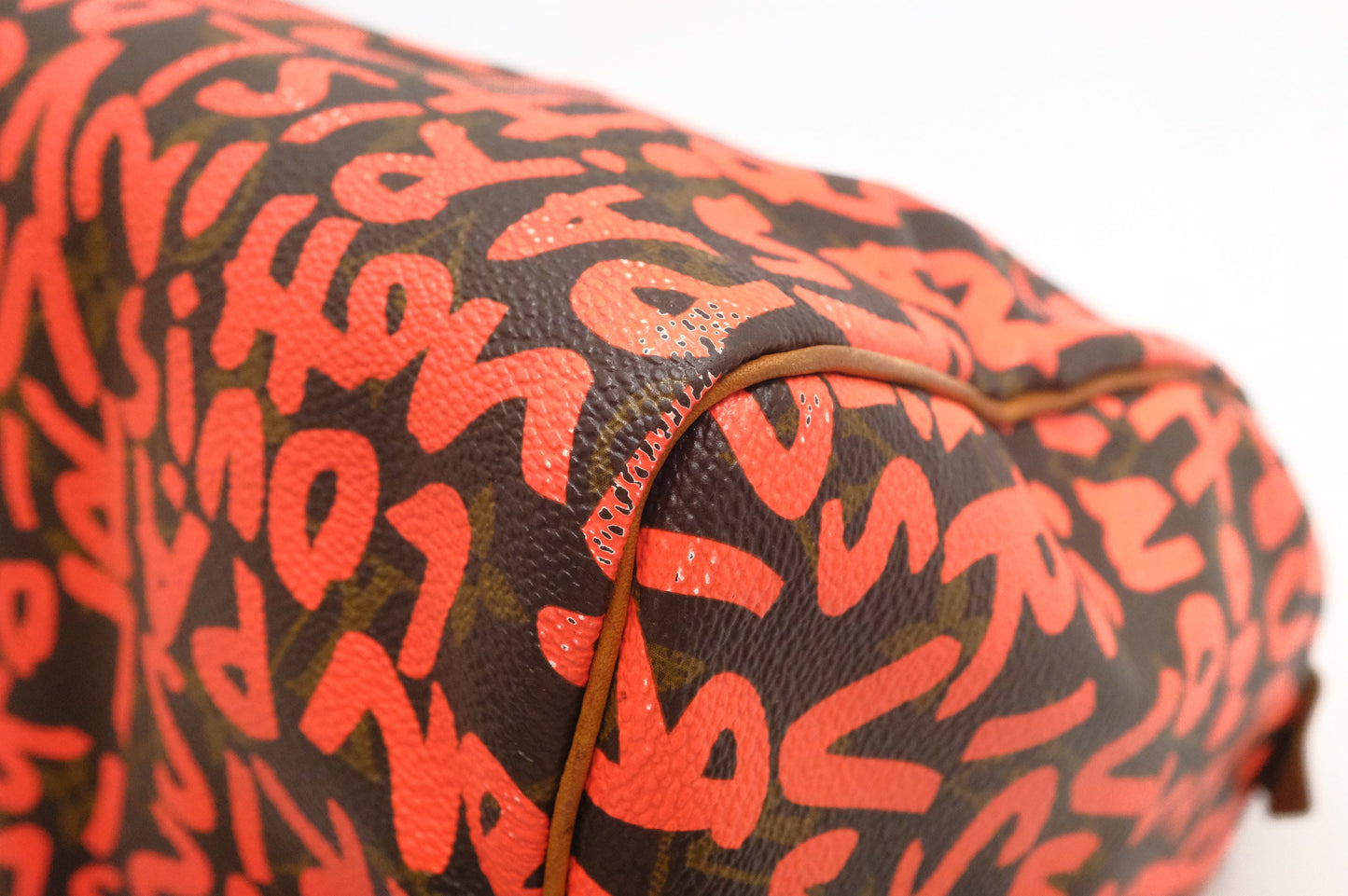 Louis Vuitton x Stephen Sprouse Speedy 30 in Orange Graffiti Canvas