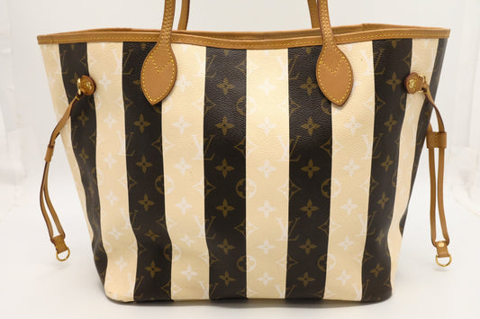 Louis Vuitton Neverfull MM in Rayures Monogram Canvas