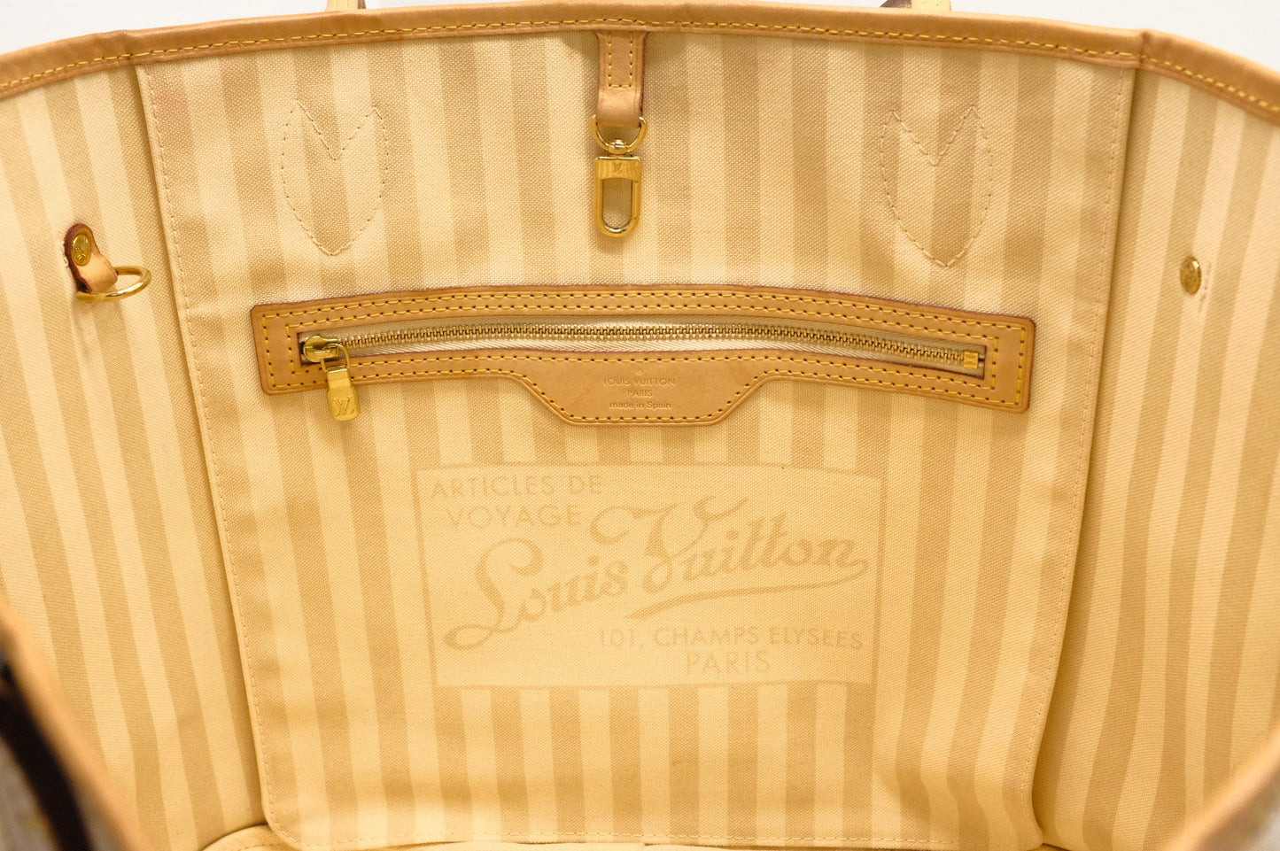 Louis Vuitton Neverfull MM in Rayures Monogram Canvas